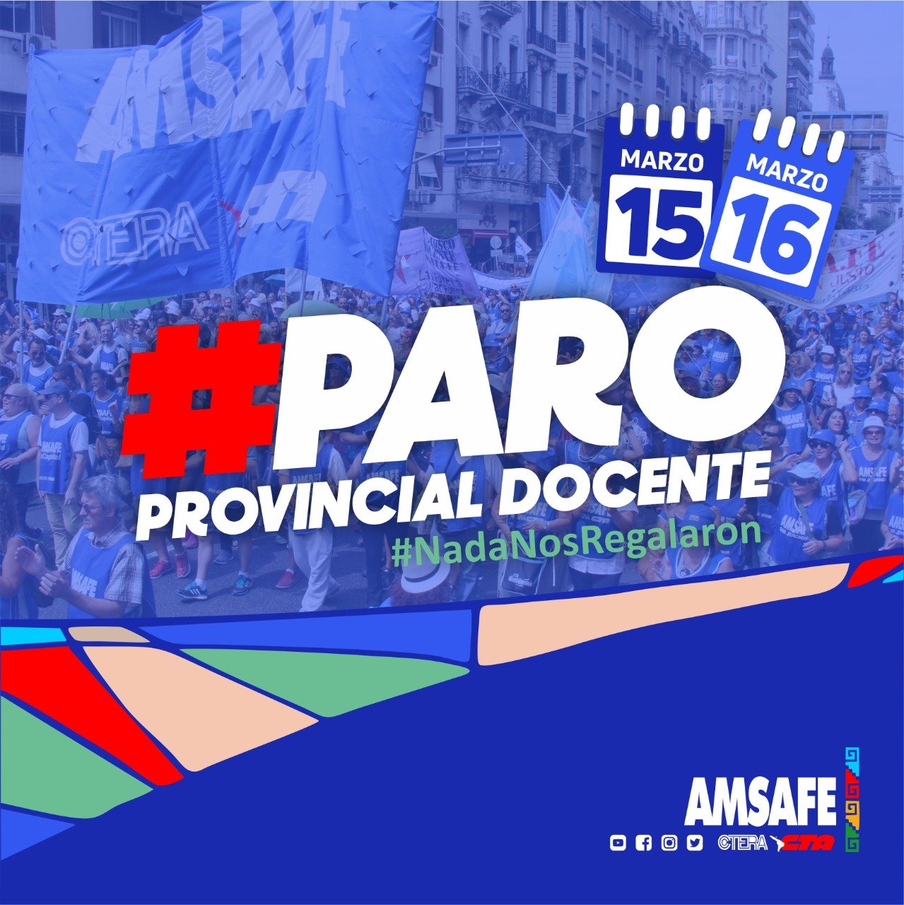 Paro 15 y 16 de marzo 2021
