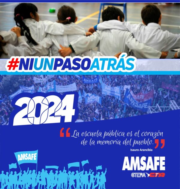 2024 «NI UN PASO ATRÁS» - AMSAFE