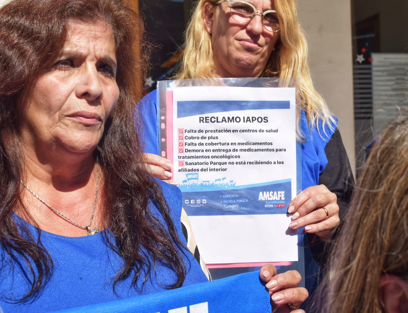 RECLAMO DE AMSAFE ANTE LA DIRECCIÓN DEL IAPOS