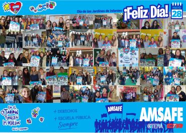 AMSAFE PRESENTE CELEBRANDO JUNTO A CADA JARDÍN DE LA PROVINCIA