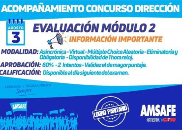 INFORMACIÓN IMPORTANTE: CONCURSO DE ASCENSO