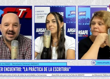 ACOMPAÑAMIENTO CONCURSO DE ASCENSO A CARGOS DIRECTIVOS: COMENZÓ LA FORMACIÓN "LA PRÁCTICA DE LA ESCRITURA"