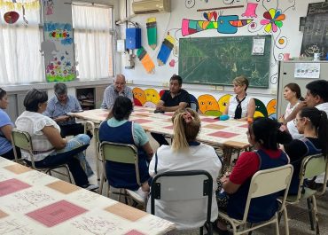 RODRIGO ALONSO RECORRIÓ EL DEPARTAMENTO 9 DE JULIO JUNTO A DOCENTES Y JUBILADOS: ESCUCHA, ORGANIZACIÓN Y DEFENSA DE LA ESCUELA PÚBLICA