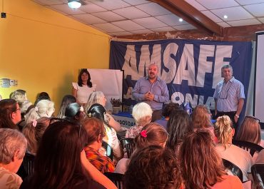 LAS COLONIAS: CHARLA DE RODRIGO ALONSO SOBRE JUBILACIONES EN ESPERANZA