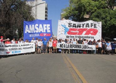 AMSAFE PARTICIPÓ DE LA JORNADA NACIONAL DE LUCHA CONTRA LA REFORMA LABORAL