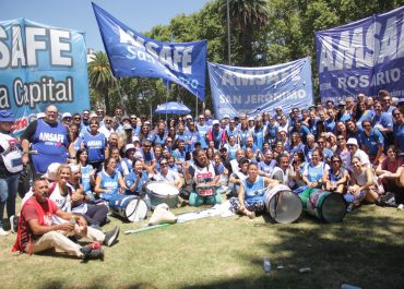 AMSAFE MARCHÓ MASIVAMENTE CONTRA LA REFORMA LABORAL EN ROSARIO