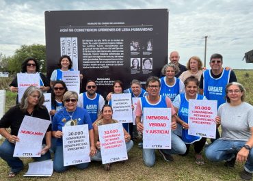 SEÑALIZACIÓN DEL SITIO DE LA MASACRE DEL CAMINO DE LAS MORAS