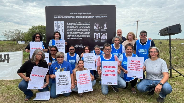 SEÑALIZACIÓN DEL SITIO DE LA MASACRE DEL CAMINO DE LAS MORAS