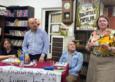 AMSAFE IRIONDO: RODRIGO ALONSO PARTICIPÓ DEL DEBATE Y REFLEXIÓN COLECTIVA EN EL CAMINO A LA CARPA BLANCA