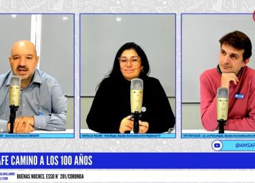 MÁS DE 2400 COMPAÑERAS Y COMPAÑEROS PARTICIPARON DEL PRIMER ENCUENTRO DEL CICLO DE FORMACIÓN DE AMSAFE: "EDUCACIÓN, CONVIVENCIA Y VÍNCULOS"