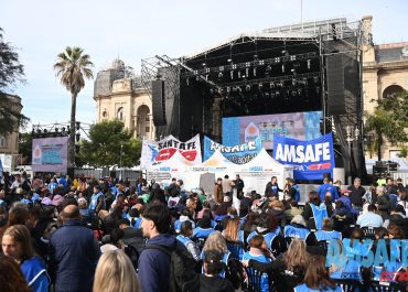 GRAN JORNADA DE FORTALEZA, LUCHA Y UNIDAD EN LA CARPA BLANCA QUE LLEGÓ AL DEPARTAMENTO LA CAPITAL