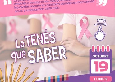 DÍA MUNDIAL DE LA LUCHA CONTRA EL CÁNCER DE MAMA