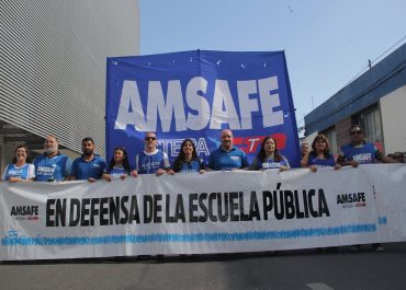 AMSAFE SE MOVILIZÓ EN TODA LA PROVINCIA EN DEFENSA DE LA EDUCACIÓN PÚBLICA