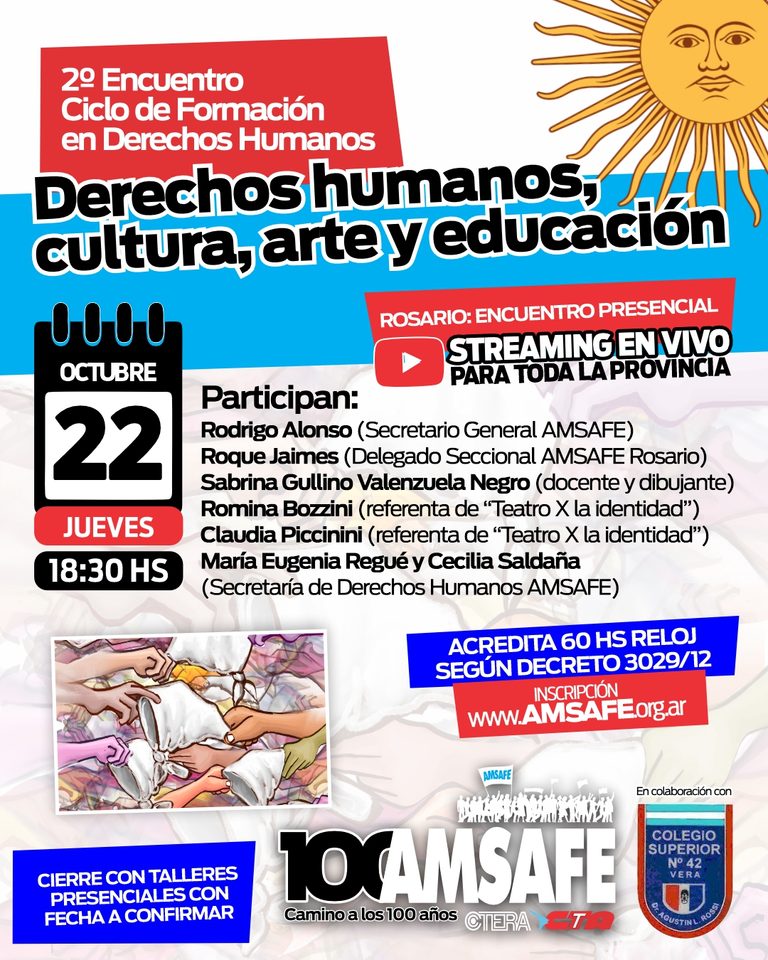 2º ENCUENTRO DEL CICLO DE FORMACIÓN EN DERECHOS HUMANOS